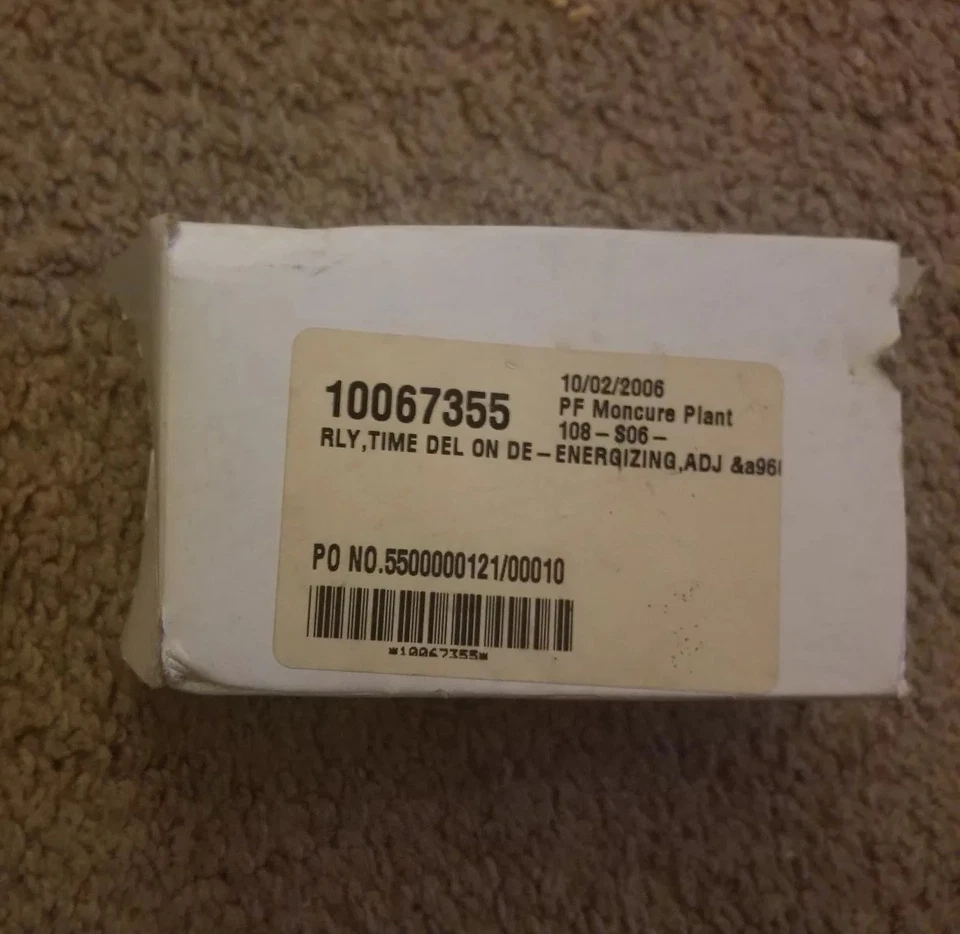 ICM BDR11A22Y10 Time Delay Relay Switch .3-10s 10amp #1E-2365-B6 - Image 1 of 1