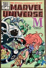 Official Handbook Marvel Universe #7 NM 1983 Marvel Comics Bronze Age M