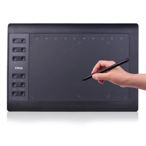 10 * 6" Tablet graficzny Rysunek Grafika Taca do rysowania Lightpad PC Laptop Z6Q1 - Zdjęcie 1 z 11