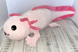 Snoozimals Axolotl Almohada Felpa Snoozimals 20” Pulgadas Rosa Salamandra Relleno - Imagen 1 de 4