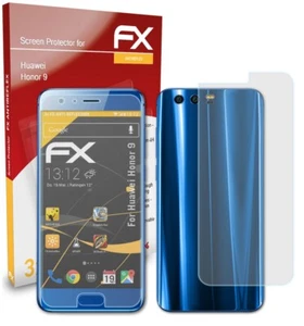 atFoliX 3x Lámina Protectora de Pantalla para Huawei Honor 9 mate y antigolpes - Imagen 1 de 9