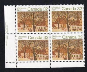 Canada 1983 Christmas 32¢ Church, MNH LL PB, sc#1004 - Picture 1 of 1