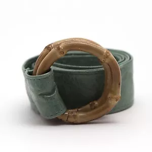 Cintura Ellen Tracy in pelle italiana verde piccola 200€ - Foto 1 di 1