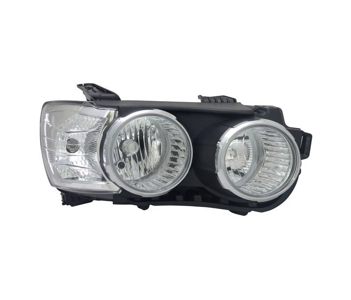faro derecho chevrolet aveo 2011 2012 2013 2014- cromo negro VP1555P Foto 1 de 1