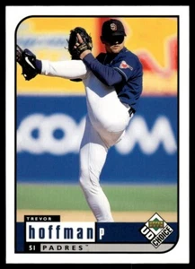 1999 cubierta superior UD Choice Trevor Hoffman San Diego Padres #135 corte - Imagen 1 de 2