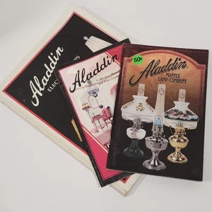Lot of 3 Aladdin Lamp Books Mantle & Electric Collectors Price Guides - Picture 1 of 7