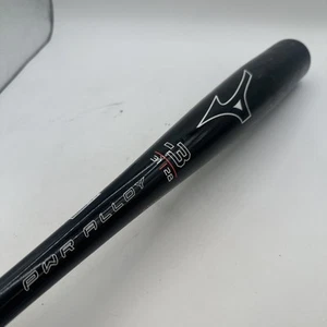 Bate de béisbol Mizuno Pwr aleación BBCOR .50 - 31/28 - modelo 340650 - caída - 3 - negro - Imagen 1 de 9