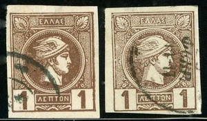 Stamps Greece, Scott # 64 and 90 used - Picture 1 of 1