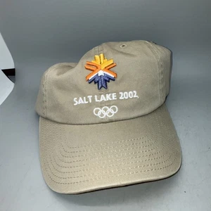 Salt Lake City Utah 2002 Winter Olympics Strapback Hat / Cap - American Needle - Picture 1 of 6
