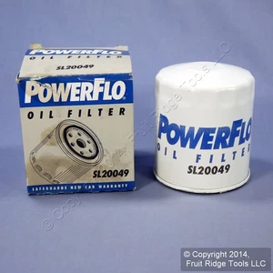 PowerFlo SL20049 Engine Oil Filter for 1977-87 Regal C G K P R 1970-97 Firebird - Picture 1 of 5