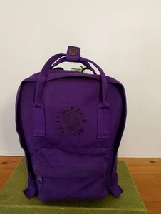 Fjällräven Re-Kanken Mini Classic Rucksack 23549 lila 11x6,5 Canvas robust - Bild 1 von 11