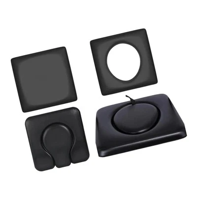 PU Commode Seat Cushion for Bedside Commode Chairs Sponge Padded for Adults - Image 1 of 2