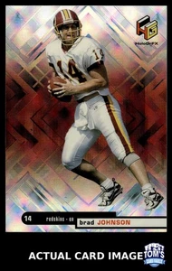 1999 Upper Deck HoloGrFX #60 BRAD JOHNSON Washington Redskins NM - Foto 1 di 4