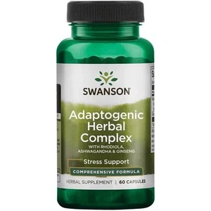 Complejo herbal adaptógeno con Rhodiola y Ashwagandha - Imagen 1 de 1