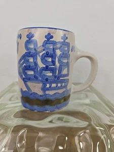 Tazza ceramica M A Hadley bassa marea nave alta nautica 10 oz - Foto 1 di 9