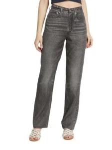 Rag & Bone Liquid Alex Jeans Damen Größe 26 High Rise Straight Leg Miramar Hose - Bild 1 von 10