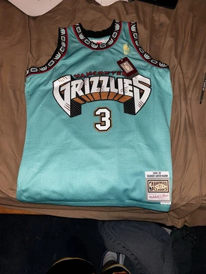 Mitchell & Ness NBA Swingman Grizzlies Road 96-97 Shareef Abdur-Rahim Jersey NEW - Image 1 of 4