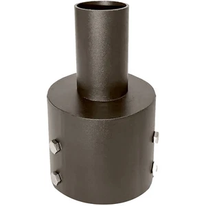 5 Inch Round Base Pole Bracket Tenon Adapter, Tenon Pole Bracket, Pole Top Mount - Picture 1 of 7