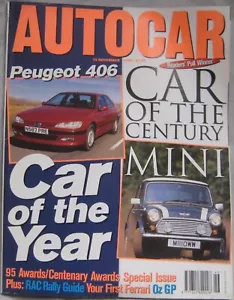 AUTOCAR magazine 15/11/1995 featuring Ferrari F50, MGF, Fiat, Alfa Romeo, BMW - Picture 1 of 4