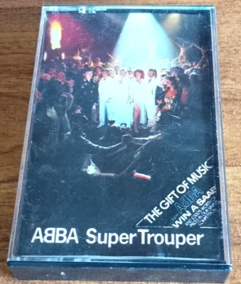 ABBA - Super Trouper - Cassette Tape Album - 1980 - 10 Tracks - Image 1 of 3