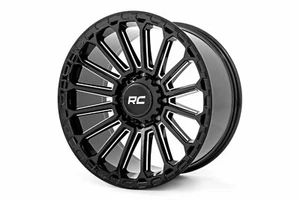 Rough Country 97 Series Wheel One-Piece Gloss Black 20x10 8x170 -19mm - Picture 1 of 6