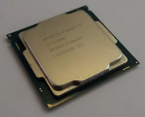 Intel i7-7700K 4.20GHz Quad Core 8MB CPU Processor LGA 1151 SR33A - Photo 1/1