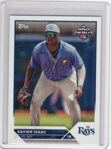 Xavier Isaac 2023 Topps Pro Debut #PD-90 Tampa Bay Rays - Picture 1 of 2