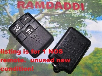 New ORIGINAL 92/95 Pontiac Bonneville 25602667 Transmitter Key Fob NOS Remote - Image 1 of 4