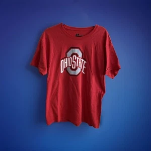 Ohio State Buckeyes Herren T-Shirt Russell Athletic Gr. Large (42/44) rot - Bild 1 von 5