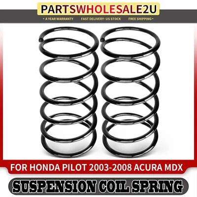 2x Juego de muelles helicoidales delanteros para Acura MDX 01 02 03-06 Honda Pilot 03 04 05-08 Foto 1 de 4