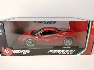 BBurago Burago Ferrari 488 GTB red 2015 1/18 18-16008R - Imagen 1 de 2