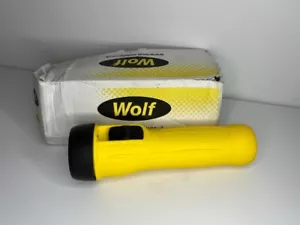 Wolf ATEX Sicherheitslampe TS-30+ T4+ gerade gelb hergestellt in Großbritannien LED - Bild 1 von 24