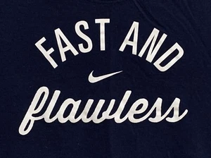T-Shirt LADIES LRG The Nike Tee "Fast And Flawless" T-Shirt - Picture 1 of 2