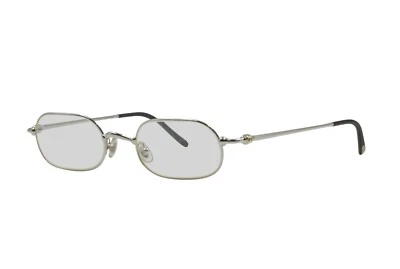 卡地亚白金 T8100366 眼镜法国 48 毫米正品全新镜框 — 第 1/4 张图片