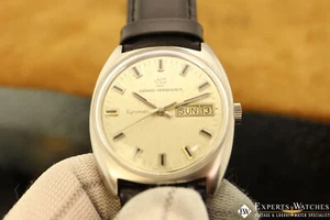 1960's Serviced Vintage GP Girard Perregaux Gyromatic, Day Date Automatic Watch - Picture 1 of 13