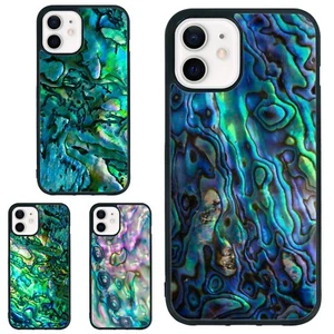 Hybrid Cases Paua Abalone Shell Texture For Samsung A15 A16 S23 S24 S25 Ultra FE - Picture 1 of 25