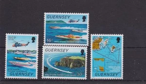SG 429-432 GUERNSEY 1988 CAMPEONATOS DE LANCHA MOTORA COSTA AFUERA JUEGO DE SELLOS MNH  - Imagen 1 de 1