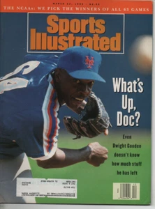Sports Illustrated March 22 1993 Dwight Gooden New York Mets Eric Montross - Picture 1 of 4