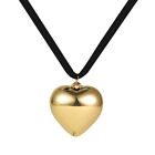 Heart Pendant Necklaces Vintage Choker Women Jewelry Adjustable Collar Choker