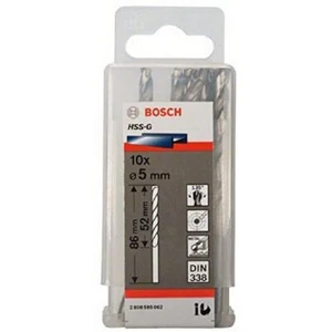 Bosch Professional Metallbohrer HSS-G geschliffen (10 Stück, Ø 5 mm) - Bild 1 von 4