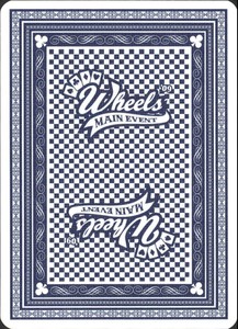 2009 Wheels Main Event Playing Cards Blue #8H Reed Sorenson