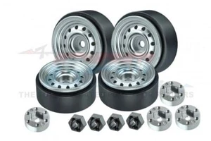 GPM Racing 1.0" 12 Hole Wheels for SCX24 TRX 4M FCX24 1/18 1/24 RC Crawlers - Picture 1 of 4