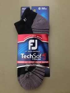 New Foot Joy Tech Sof Tour Sport Maximum Cushioned Roll Tab Golf Socks. - Picture 1 of 5