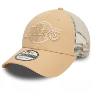 New Era 9Forty Mesh Trucker Cap - NBA Los Angeles Lakers oat - Bild 1 von 5
