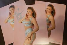 Britney Amber Autographed 8x10 photo (Msg me to Personalize)