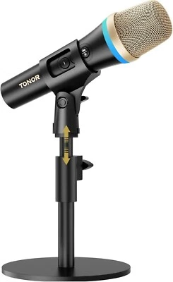 Tonor TD310 microphone USB-C wired dynamic mic gaming podcast recording RGB - Image 1 of 4