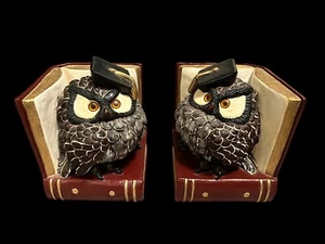 Vintage Ann’s Original Designs 1975 Dan Hughes 1879 (a) (b) Book Ends - Picture 1 of 5