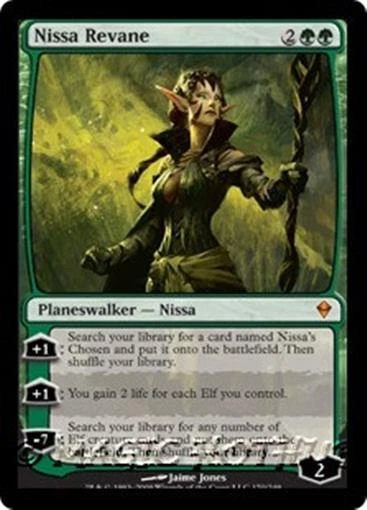 MTG - NISSA REVANE - Zendikar(M) - Image 1 of 1