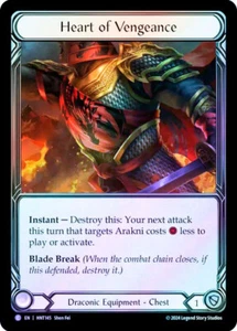 Fab Cold Foil Heart of Vengeance - The Hunted Card # 145 - Bild 1 von 1