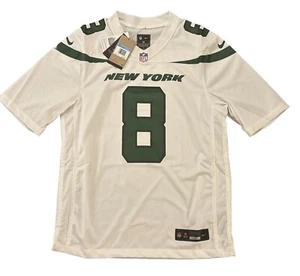 New York Jets Jersey Medium Aaron Rodgers Nike White NWT New - Picture 1 of 8